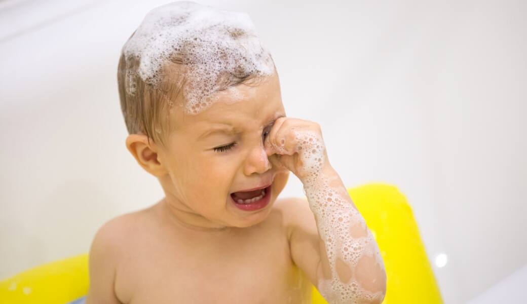 Die Tränen von früher gehören durch die milden Shampoos zur Vergangenheit.