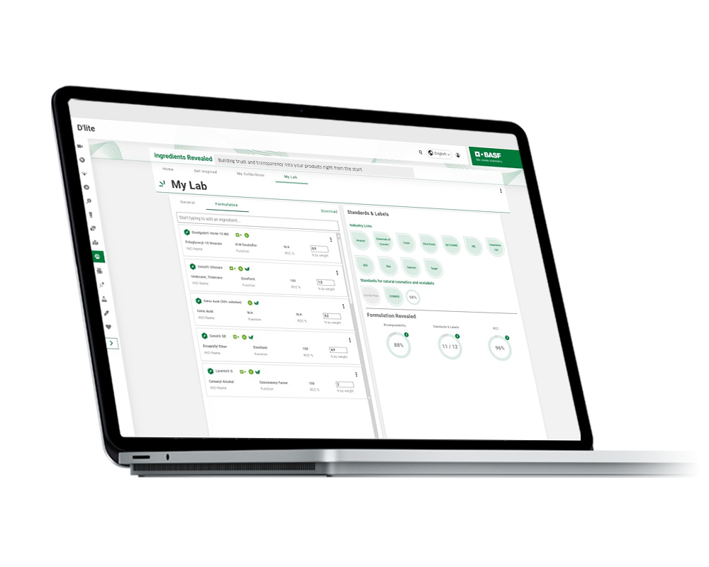 BASF introduces Ingredients Revealed, a digital service that enables